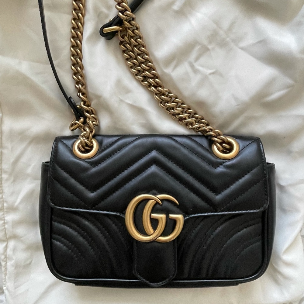 GG Marmont matelassé mini bag